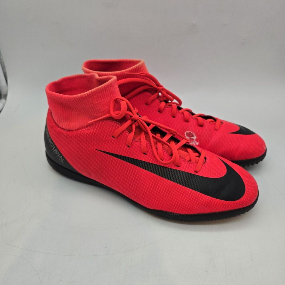 Nike Mercurial SuperflyX 6 Club CR7 IC Soccer Shoes AJ3569-600 Men’s Size 11